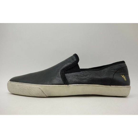 Frye Black Leather Casual Slip On Loafers Shoes Men\'s 7.5 main image 5